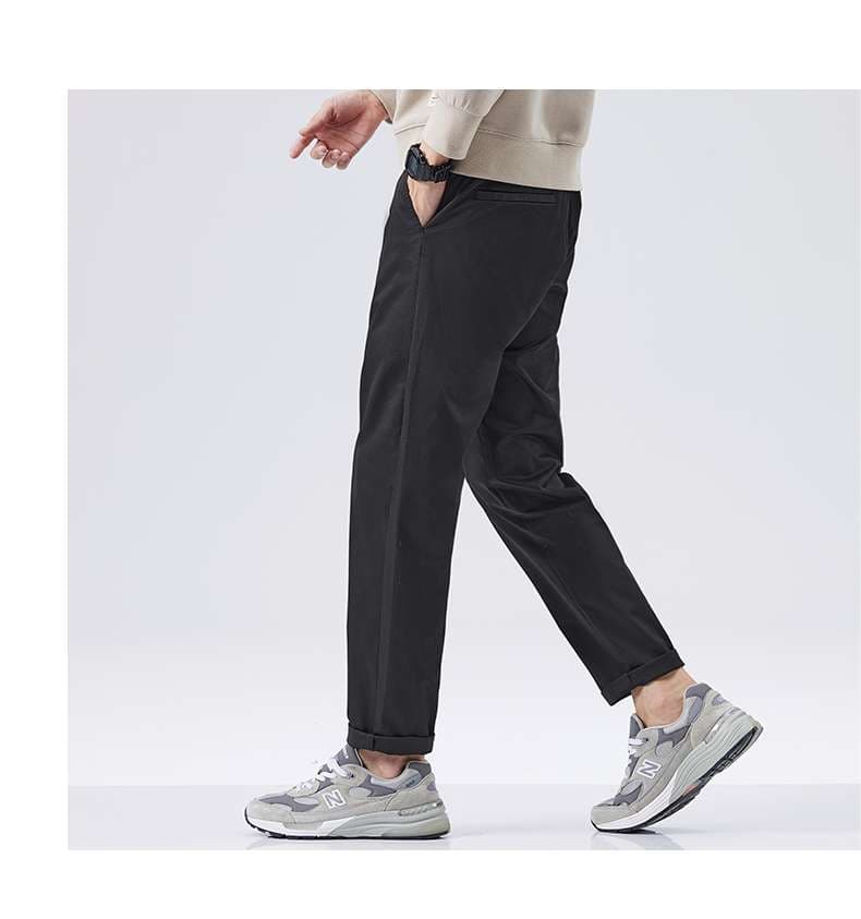 リラックスシルエット ストレートチノパン