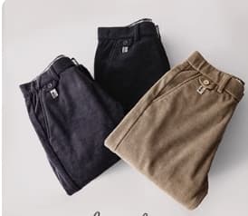 チノパン コーデュロイ ストレートパンツ