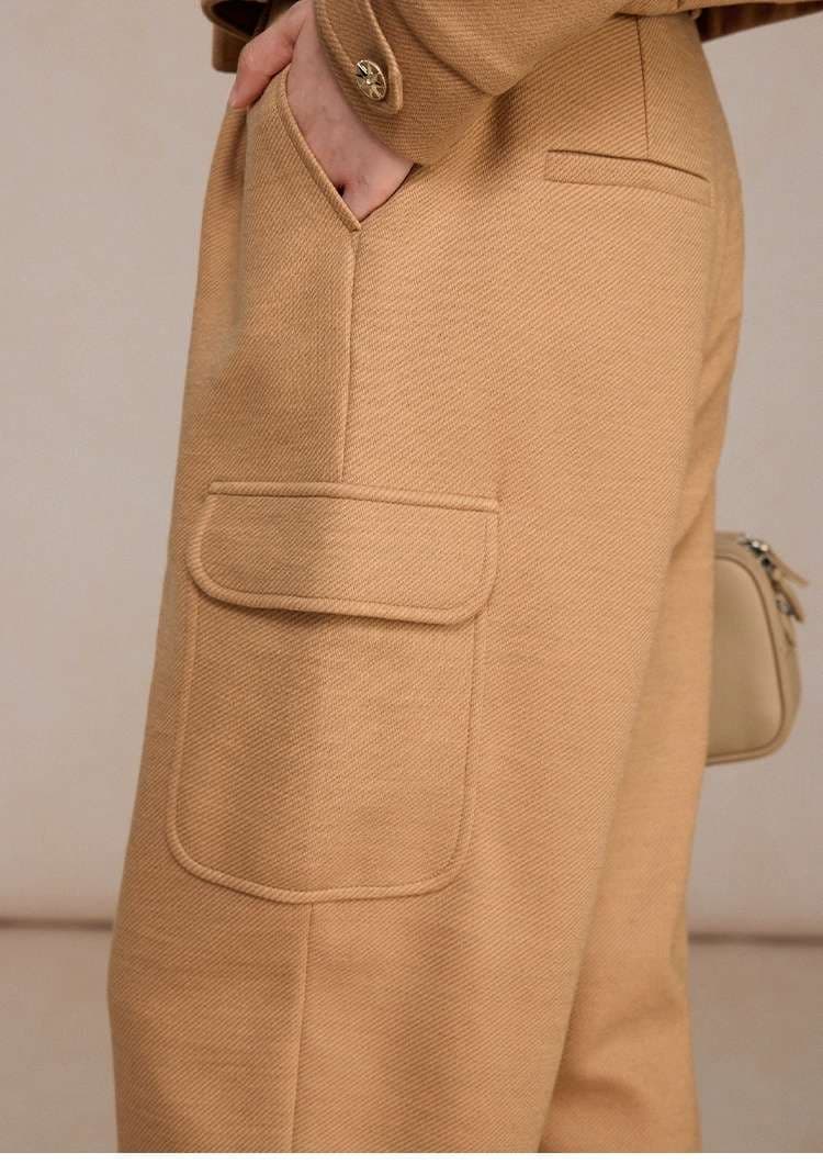 ゆったりカーゴチノパンツ