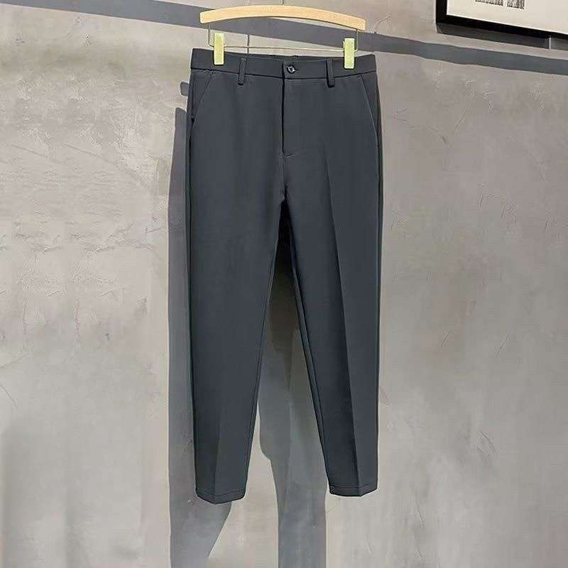 定番シルエット ビジネスチノパン