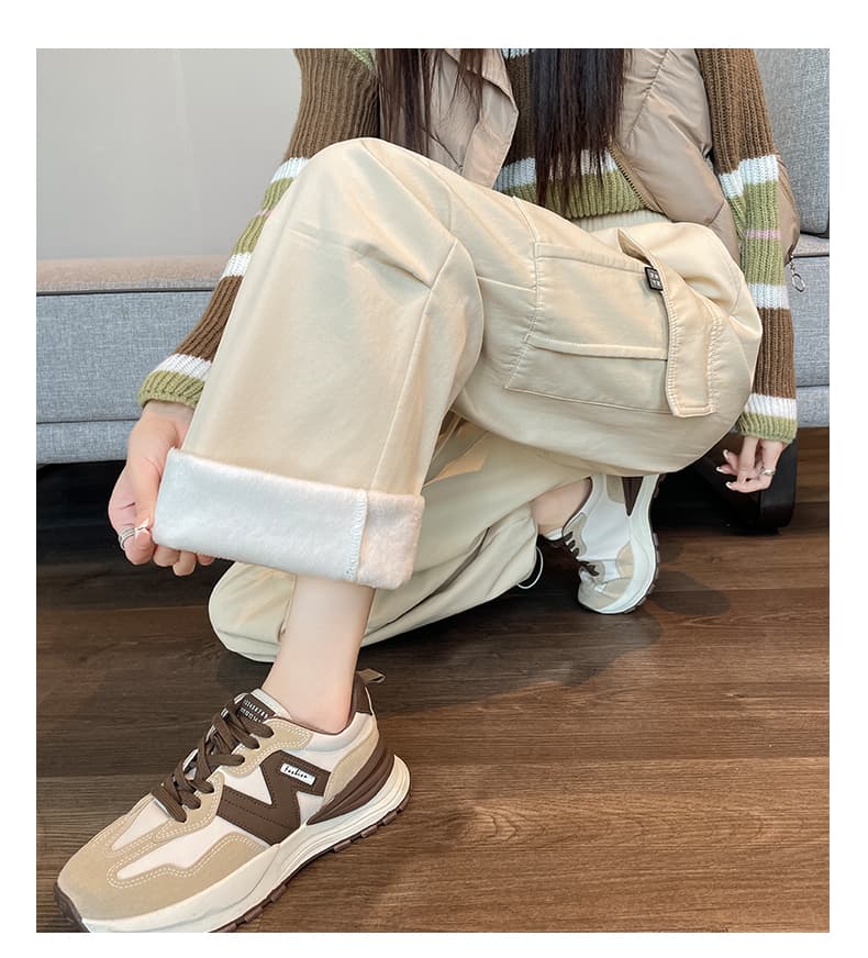 ドローコード付き ゆったりチノパン