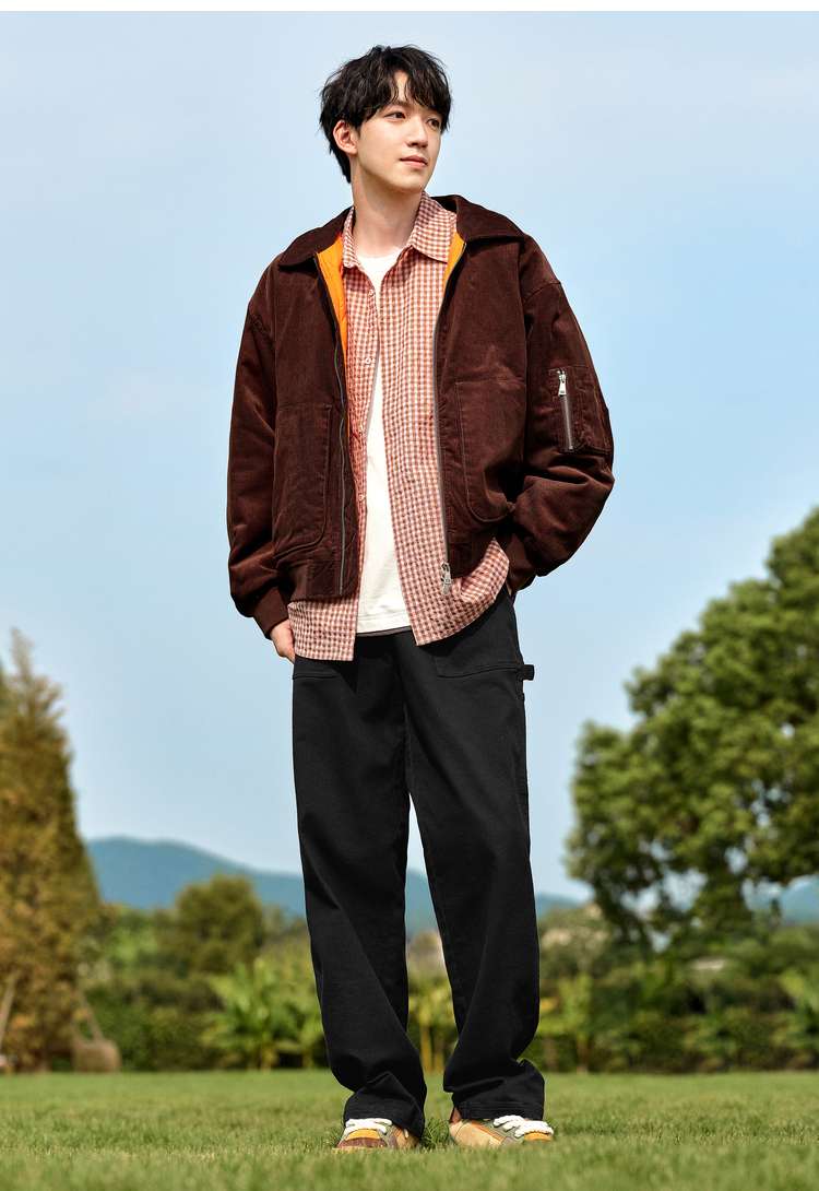 シンプルリラックスチノパン