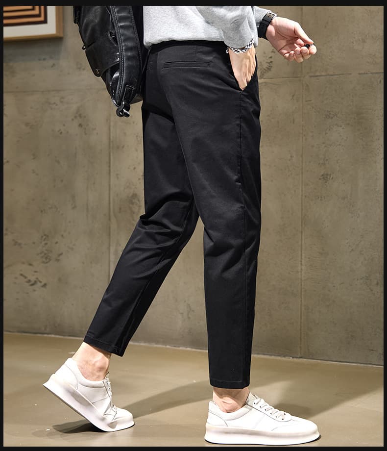 すっきりシルエットチノパン