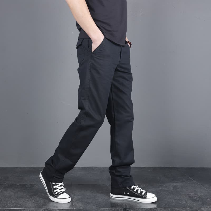チノパンこだわり職人仕立てストレートチノパン