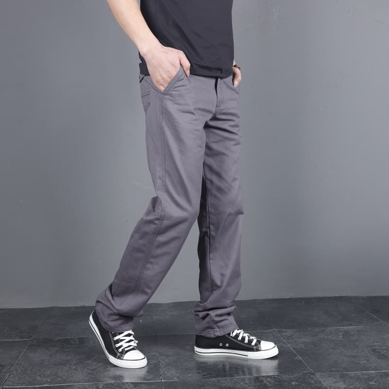 チノパンこだわり職人仕立てストレートチノパン