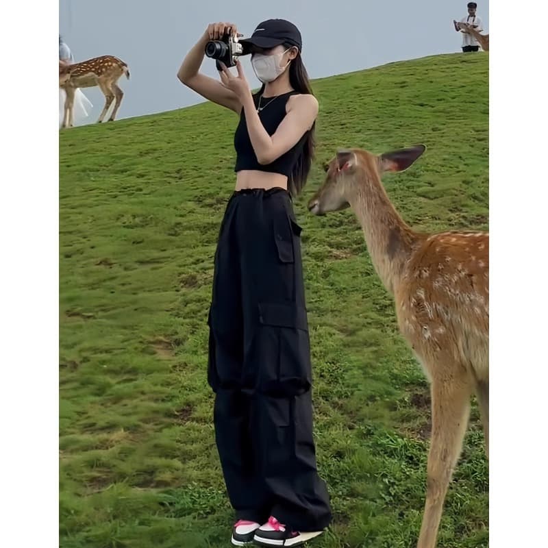 チノパン ユーティリティポケット ストレートチノパン