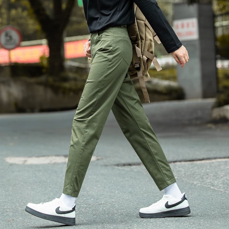 チノパン快適ゆったりストレートチノパン