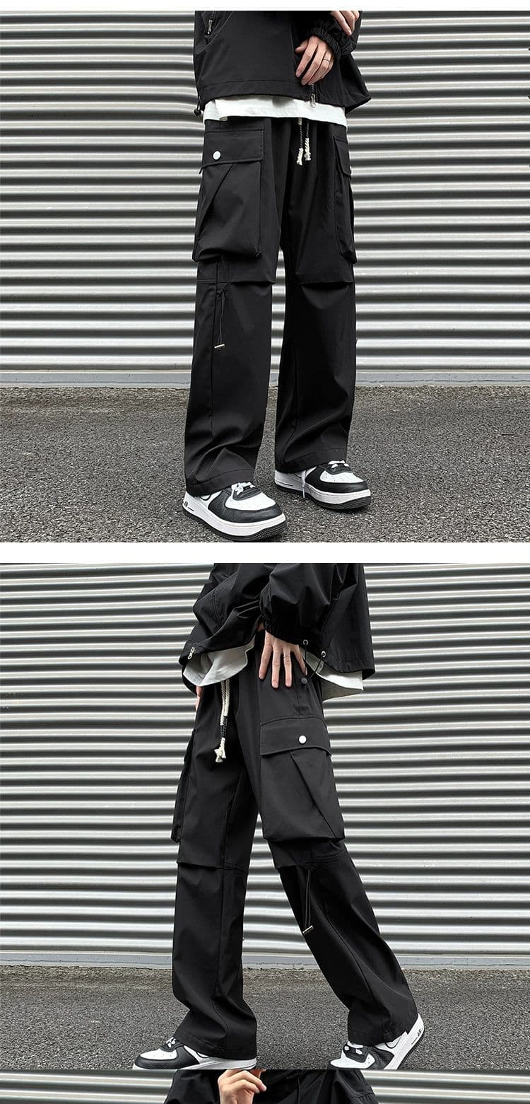 チノパン 洗練ゆったりストレートチノパン