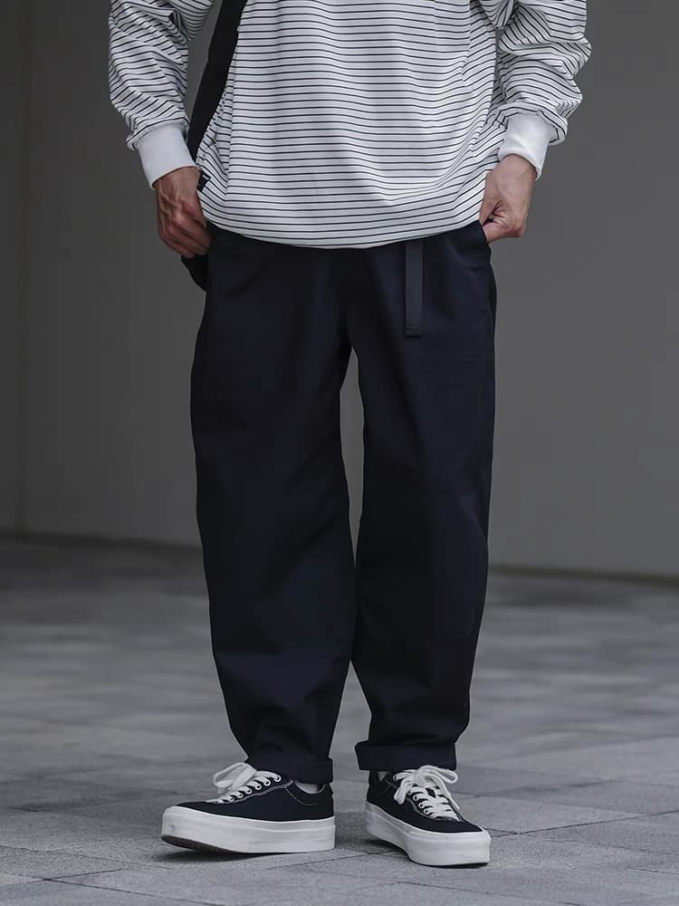 チノパンシンプル上質チノパン ストレート