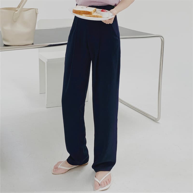 夏新作 ハイウエストストレートチノパンツ 美脚効果